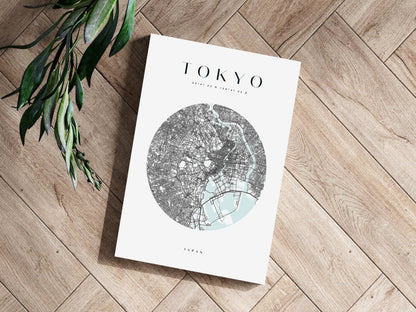 Tokyo Metal Wall Art