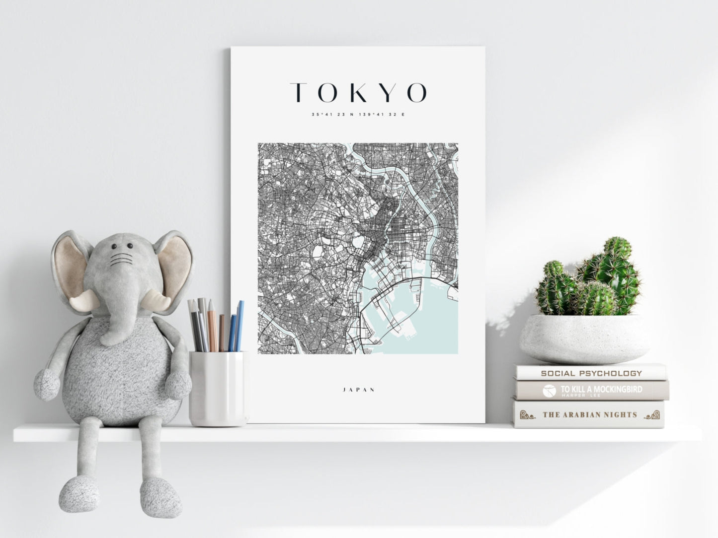 Tokyo Metal Wall Art