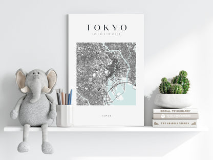 Tokyo Metal Wall Art
