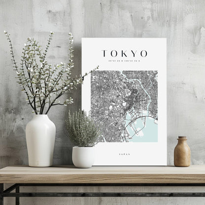 Tokyo Metal Wall Art