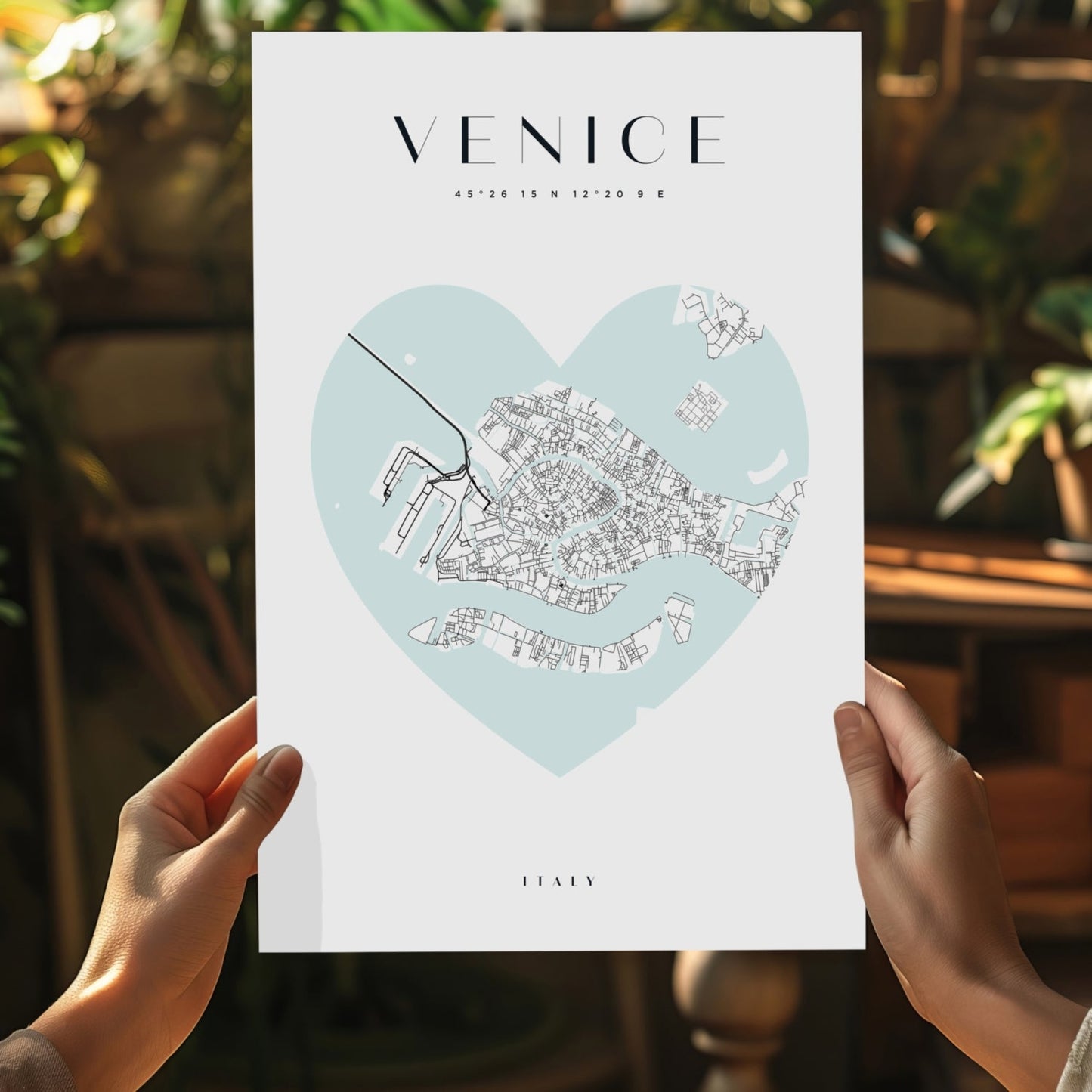 Venice V1 Metal Wall Art