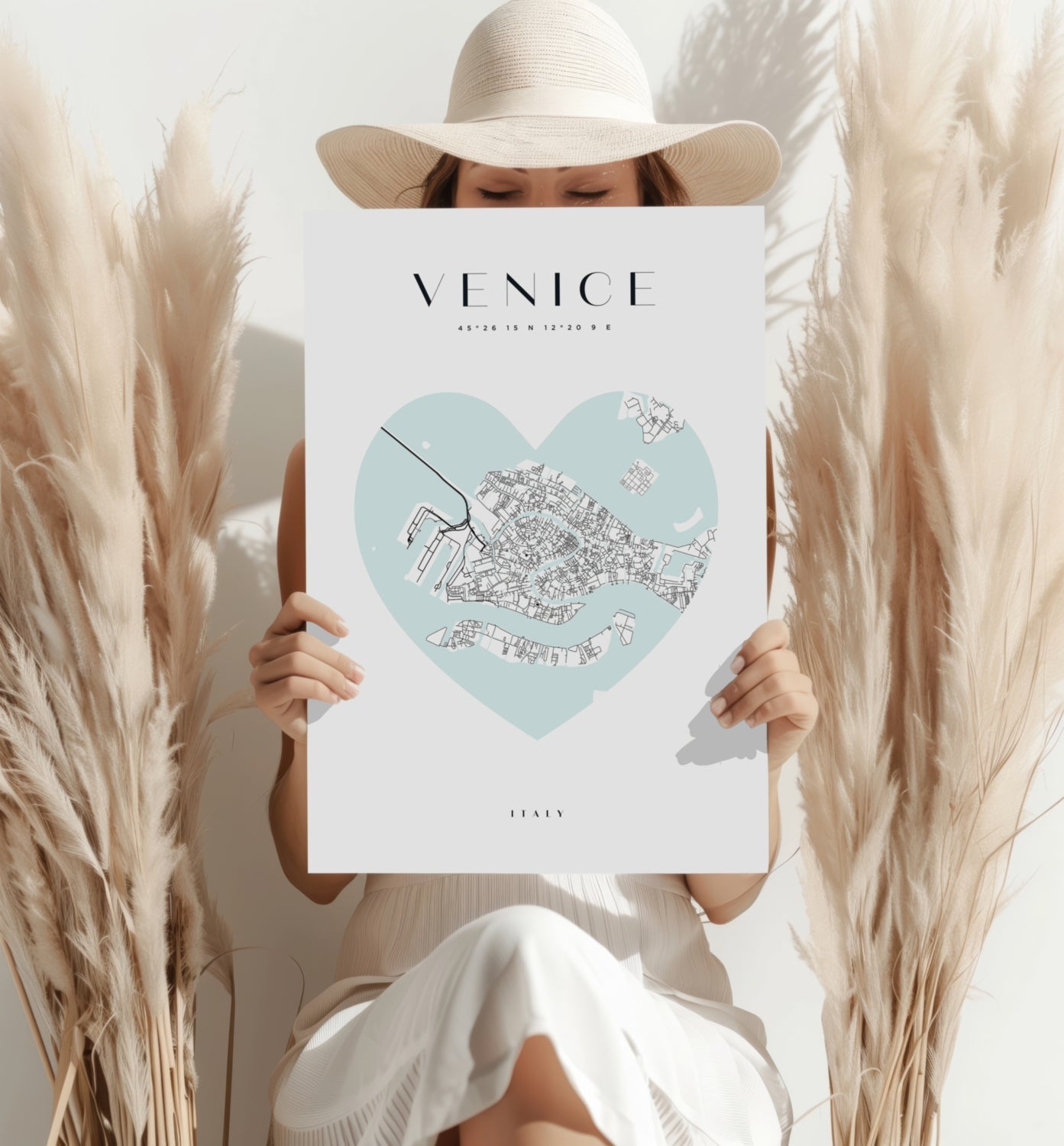 Venice V1 Metal Wall Art