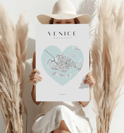 Venice V1 Metal Wall Art