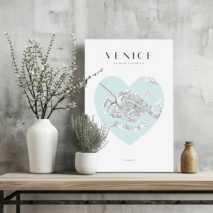 Venice V1 Metal Wall Art