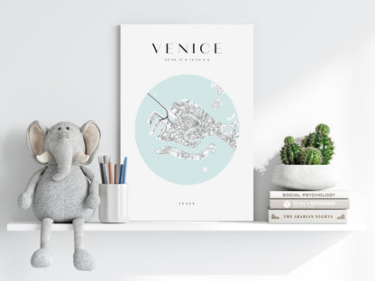 Venice V2 Metal Wall Art