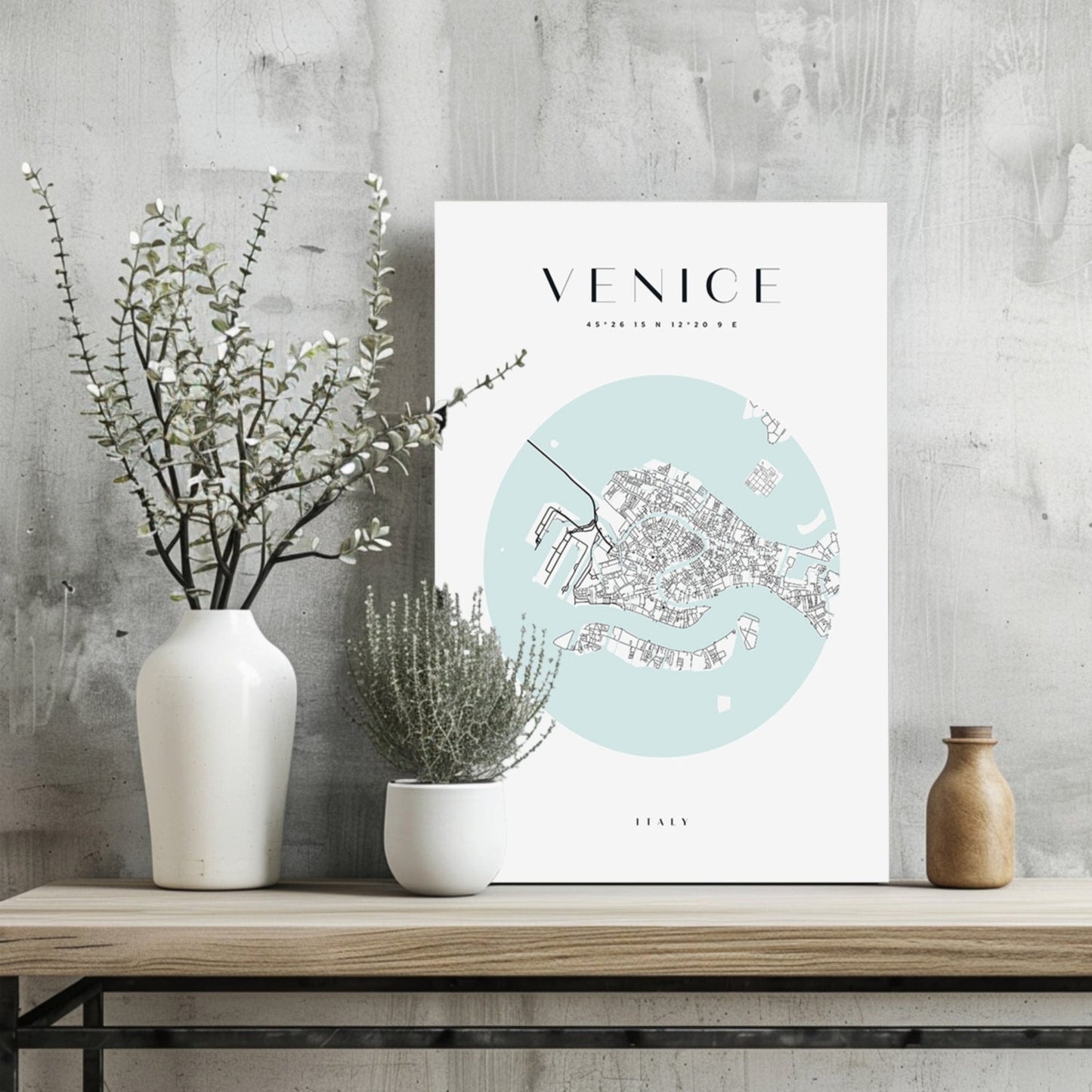 Venice V2 Metal Wall Art