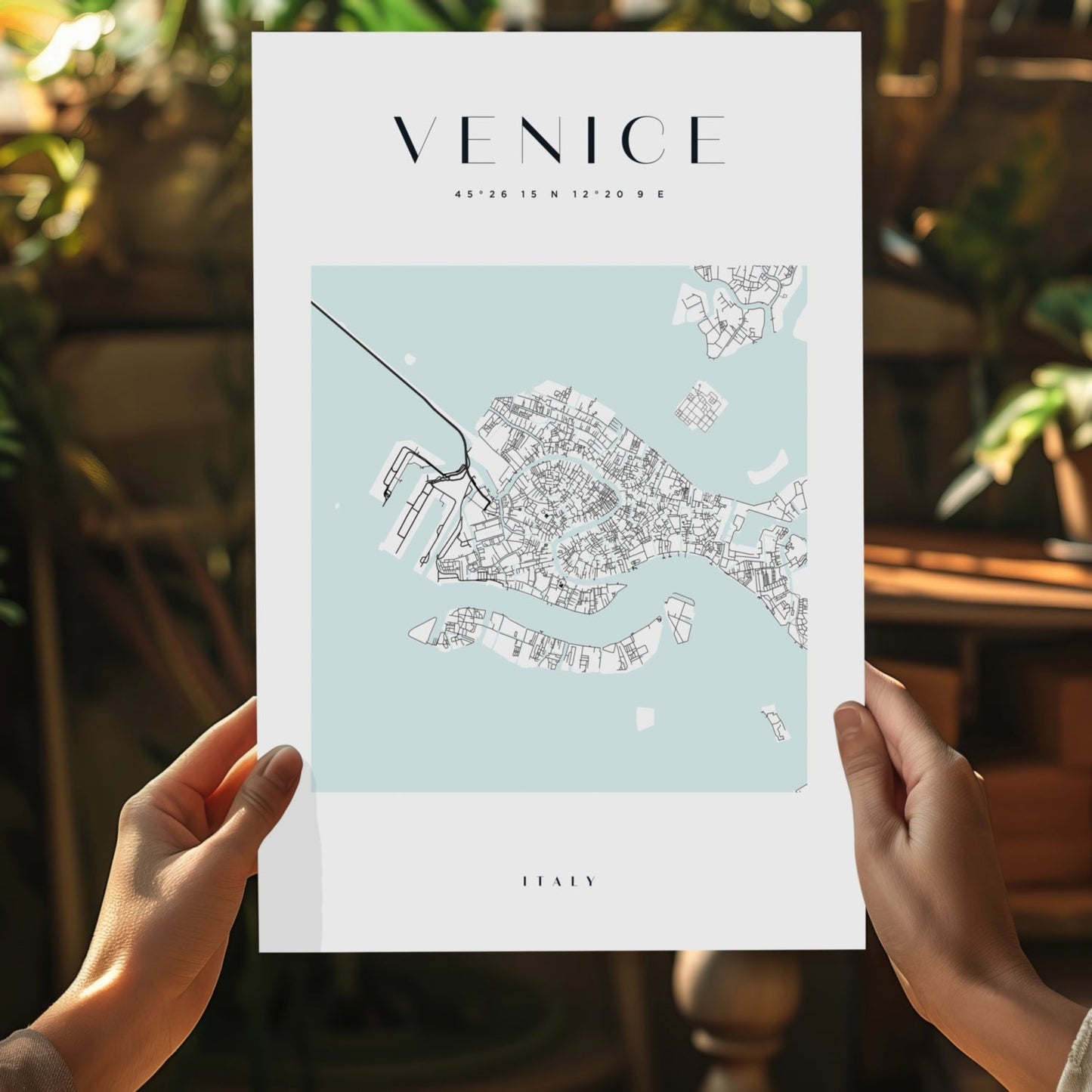 Venice V3 Metal Wall Art