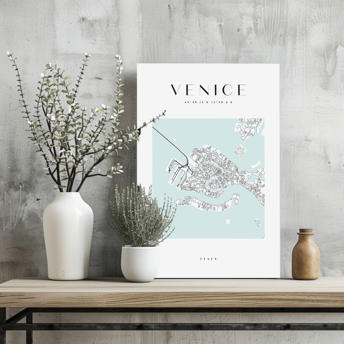 Venice V3 Metal Wall Art