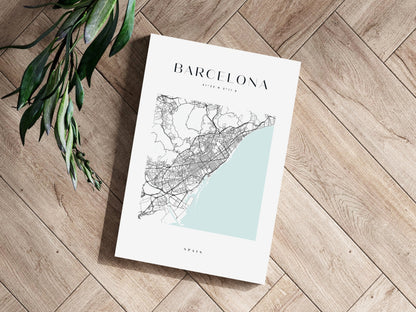 Barcelona Metal Wall Art