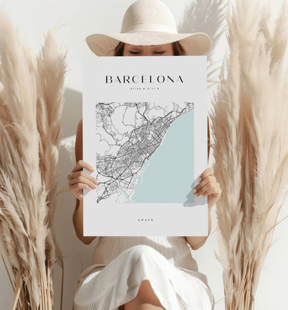 Barcelona Metal Wall Art