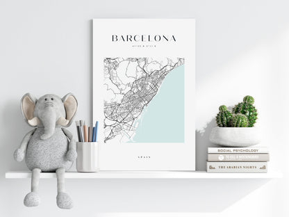 Barcelona Metal Wall Art