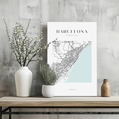 Barcelona Metal Wall Art