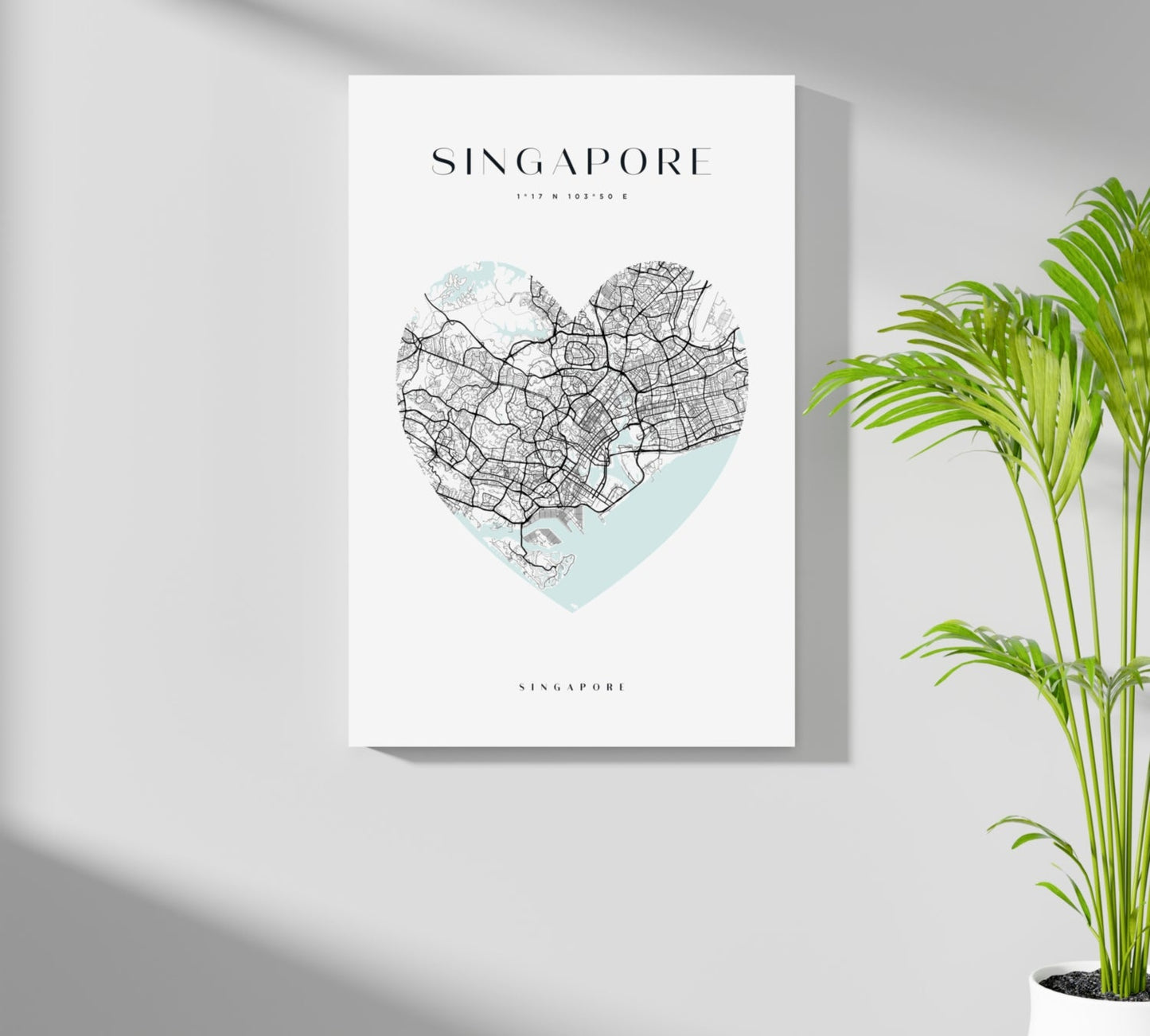 Singapore Skyline Metal Wall Art