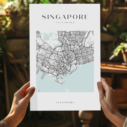 Singapore Metal Wall Art