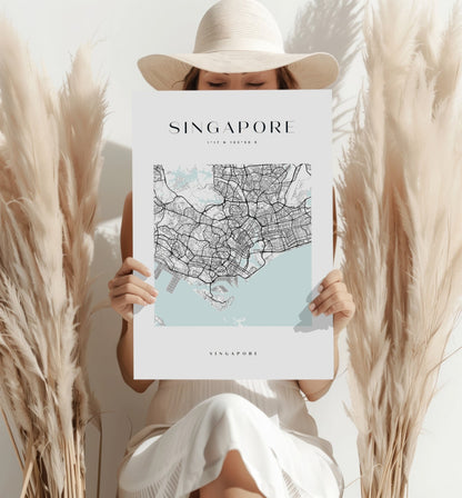 Singapore Metal Wall Art