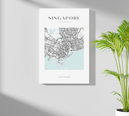 Singapore Metal Wall Art