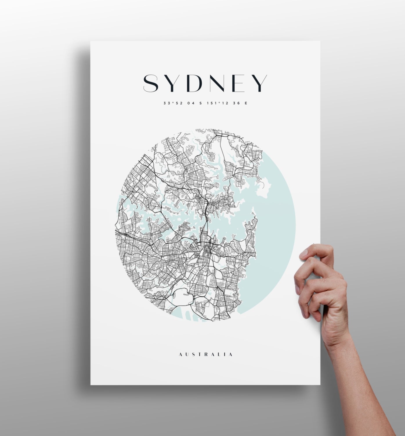 Sydney Cityscape Metal Wall Art print