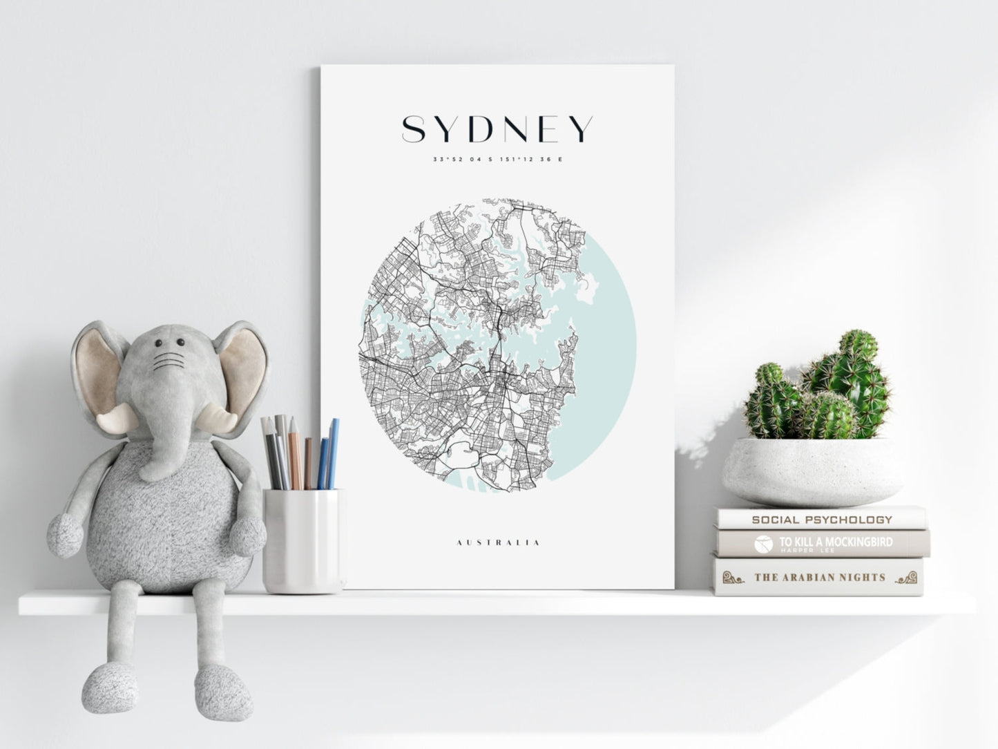 Sydney Cityscape Metal Wall Art
