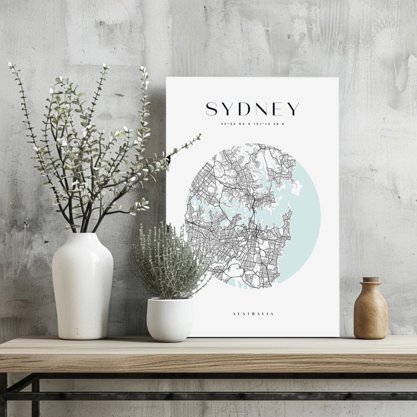 Sydney Cityscape Metal Wall Art