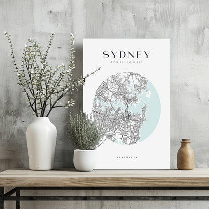 Sydney Cityscape Metal Wall Art