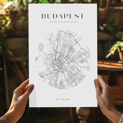 Budapest V2 Metal Wall Art