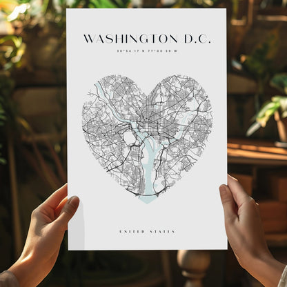 Washington Portrait Metal Wall Art