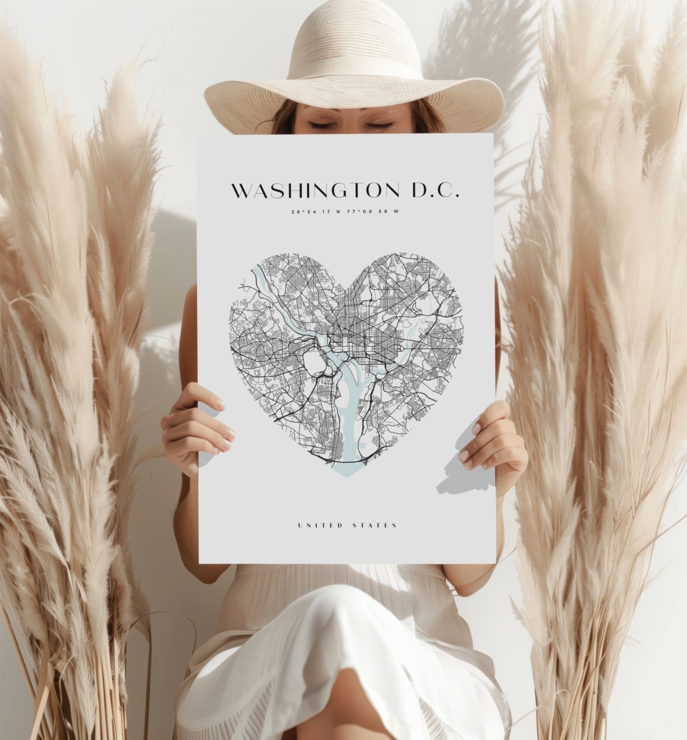 Washington Portrait Metal Wall Art