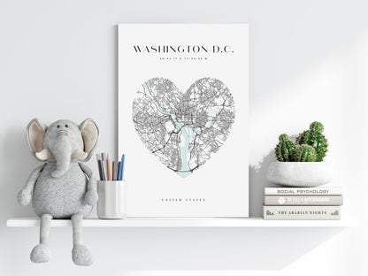 Washington Portrait Metal Wall Art