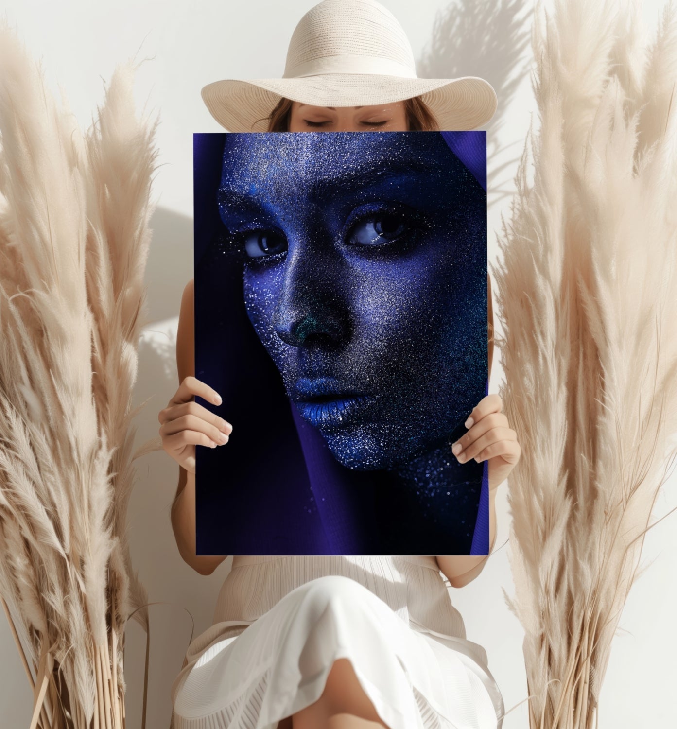 Woman Metal Wall Art