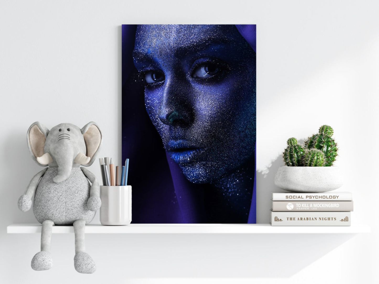 Woman Metal Wall Art
