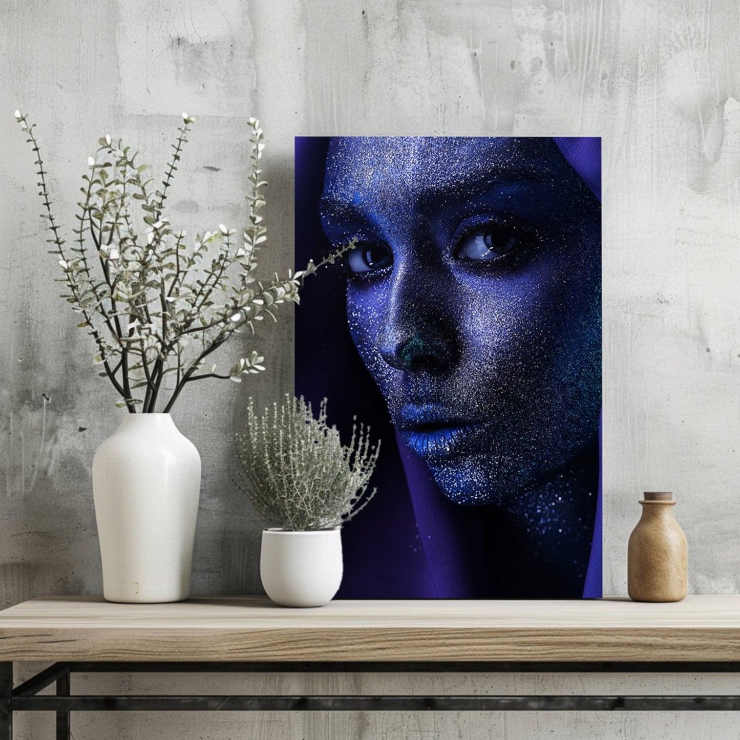 Woman Metal Wall Art