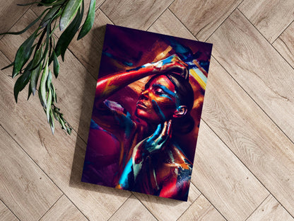 Woman Metal Wall Art