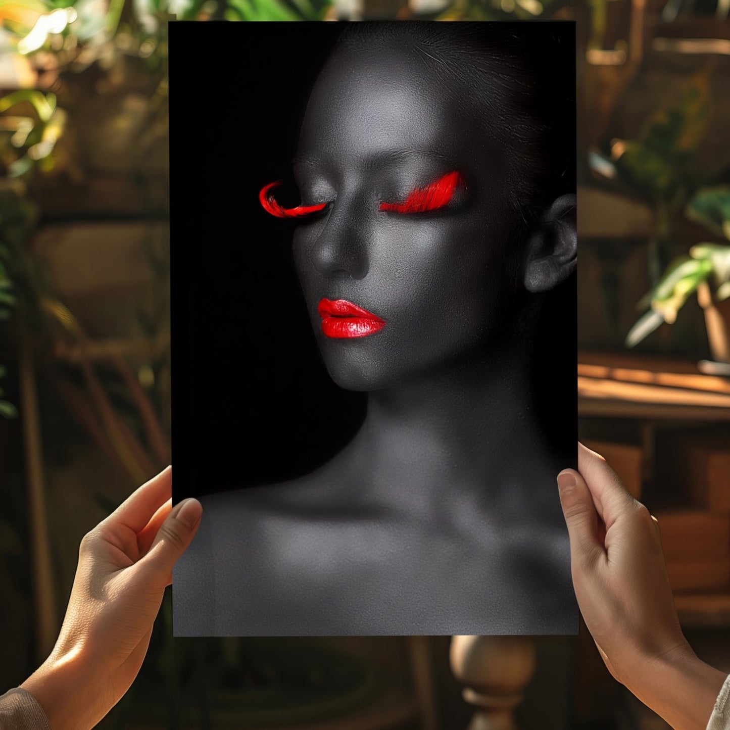 Woman Metal Wall Art III