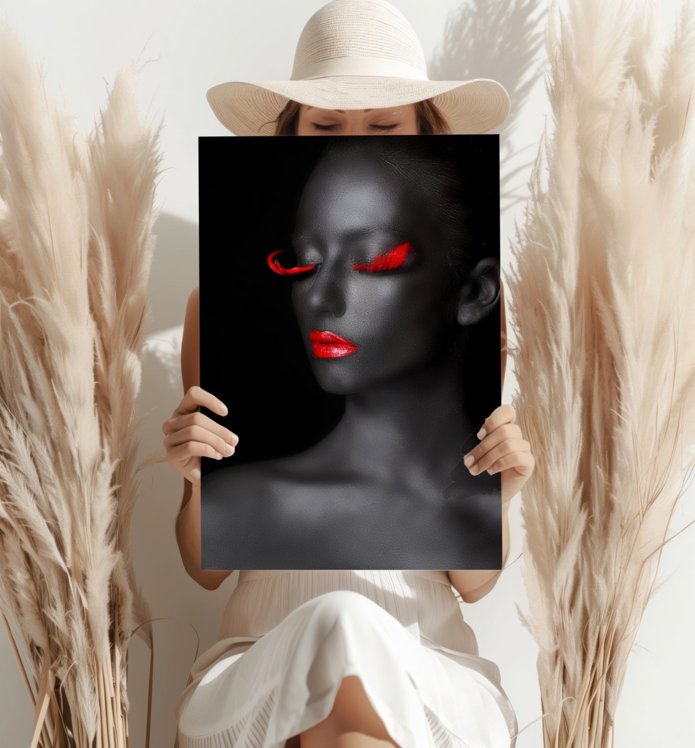 Woman Metal Wall Art III