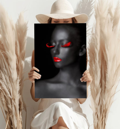 Woman Metal Wall Art III