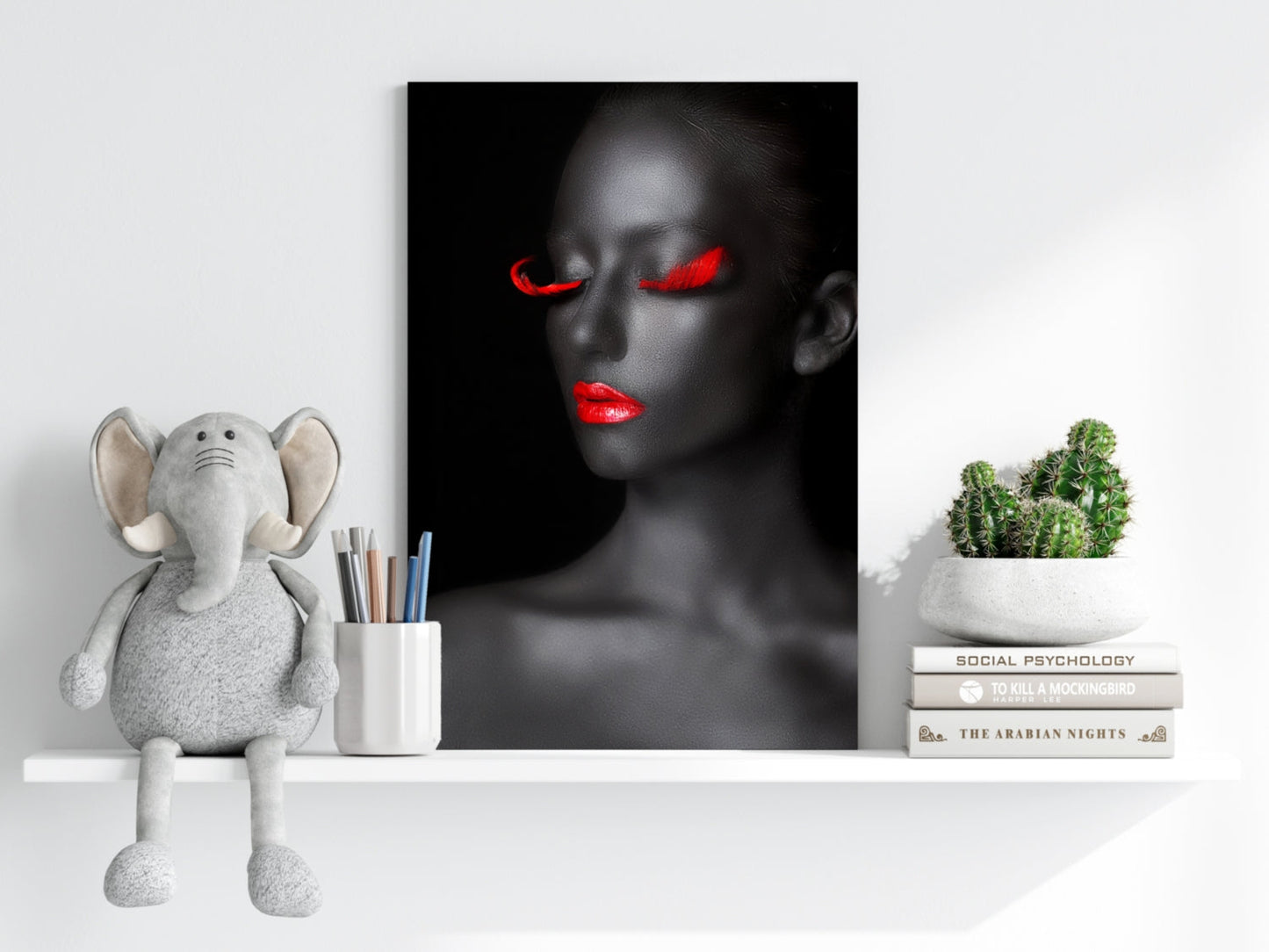 Woman Metal Wall Art III