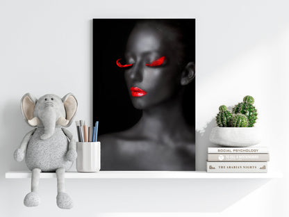 Woman Metal Wall Art III