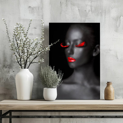 Woman Metal Wall Art III