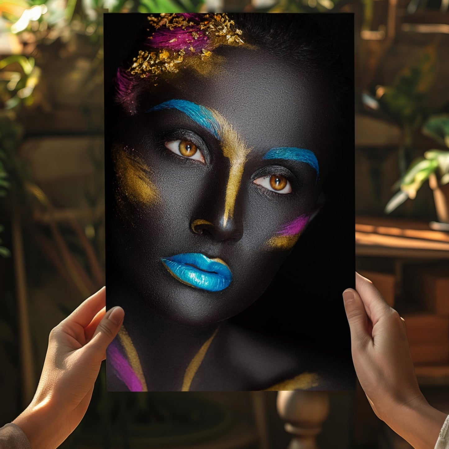 Woman Metal Wall Art