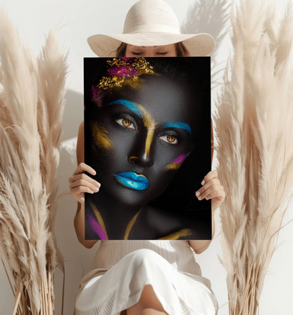 Woman Metal Wall Art