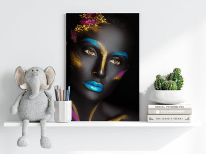Woman Metal Wall Art