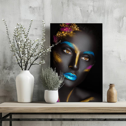 Woman Metal Wall Art