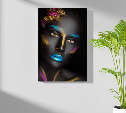Woman Metal Wall Art