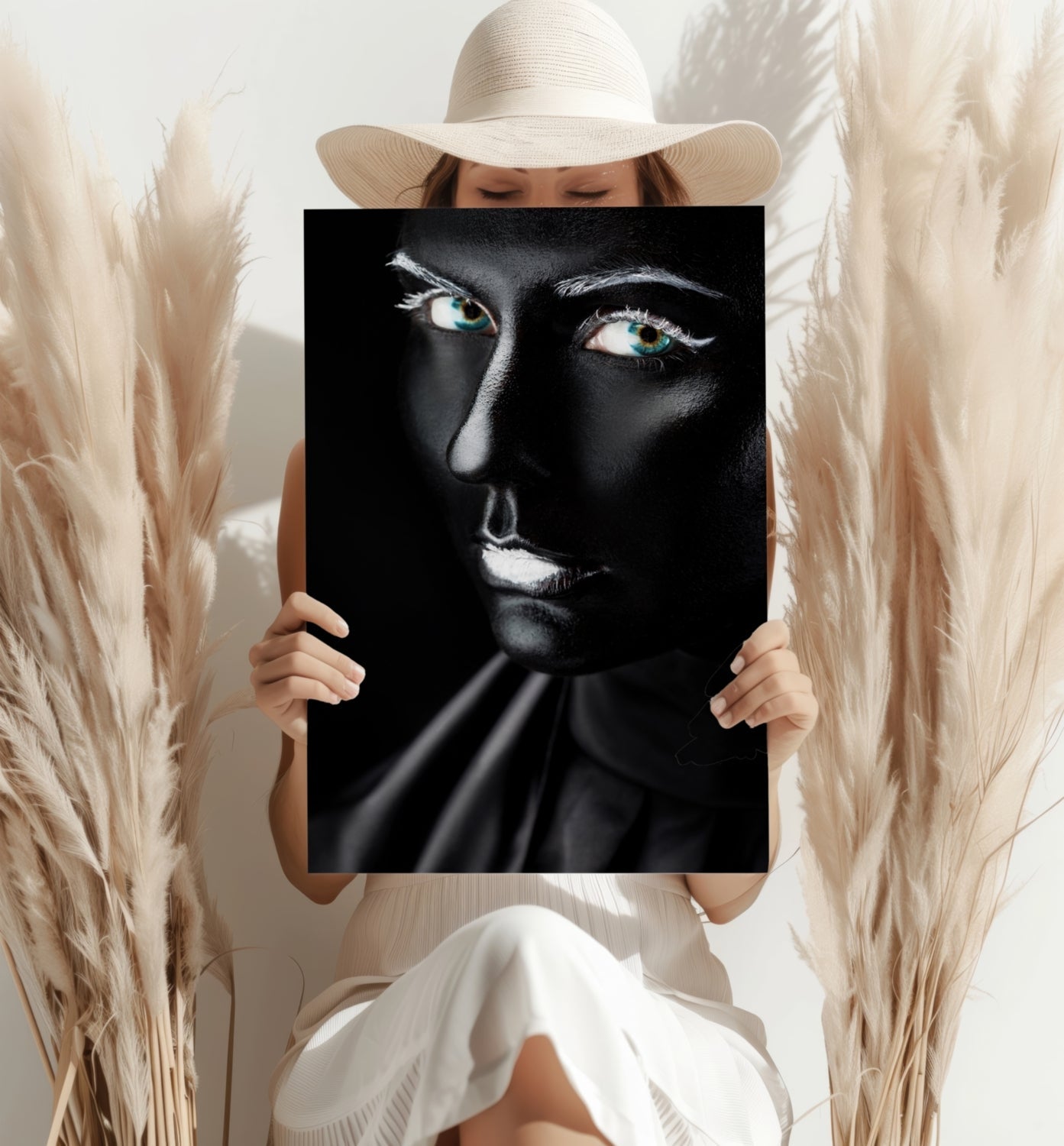 Woman Metal Wall Art