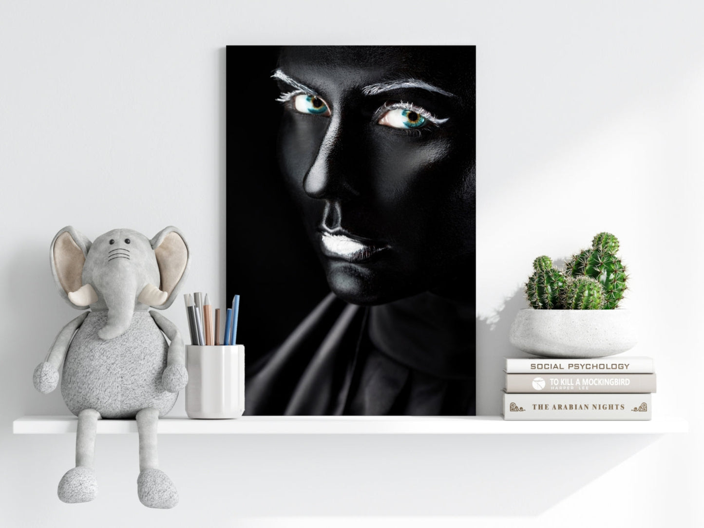 Woman Metal Wall Art