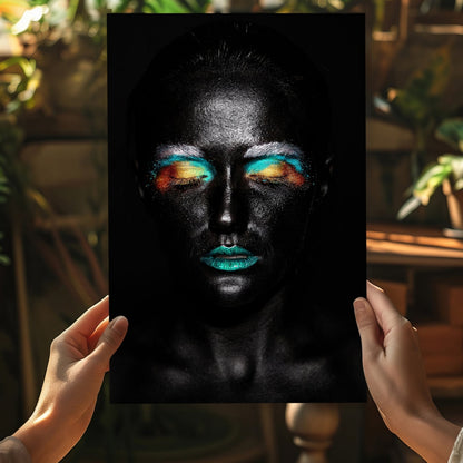 Woman Metal Wall Art