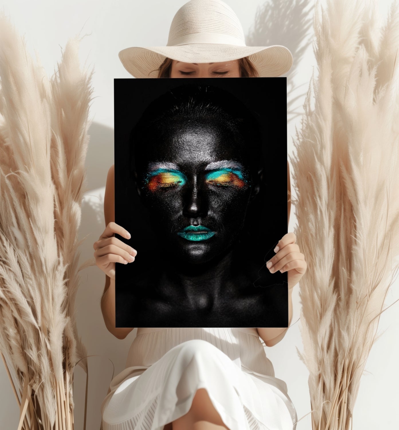 Woman Metal Wall Art