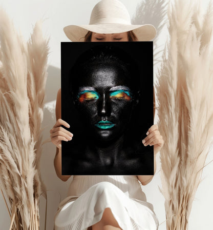 Woman Metal Wall Art