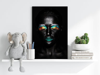 Woman Metal Wall Art