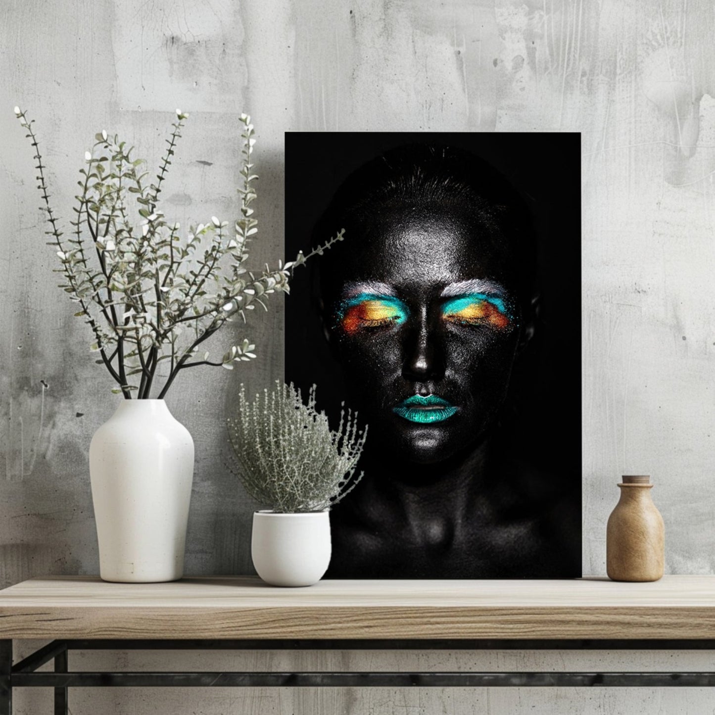Woman Metal Wall Art